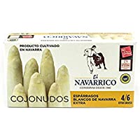 Esparragos blancos de Navarra 4-6 Unidades - 390g El Navarrico - Lote de 2 unidades